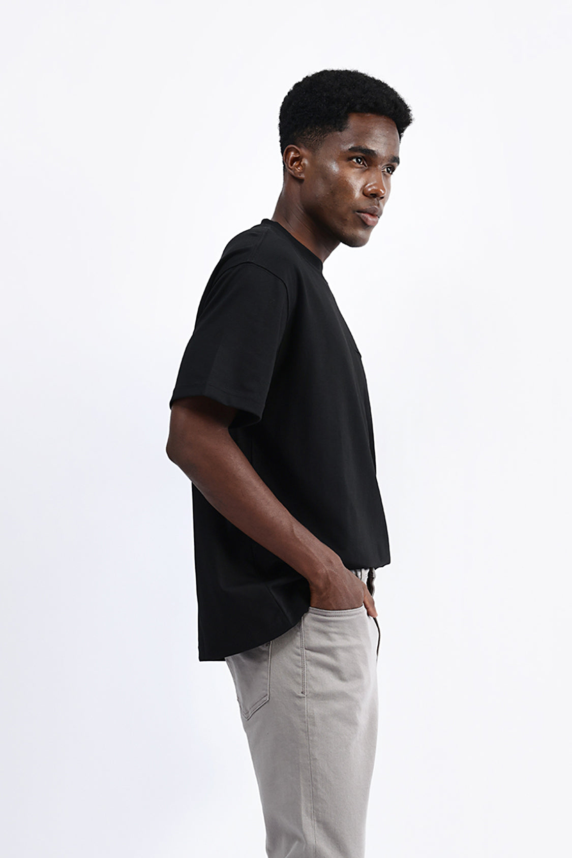 PATCH EMBROIDERED OVERSIZED TEE