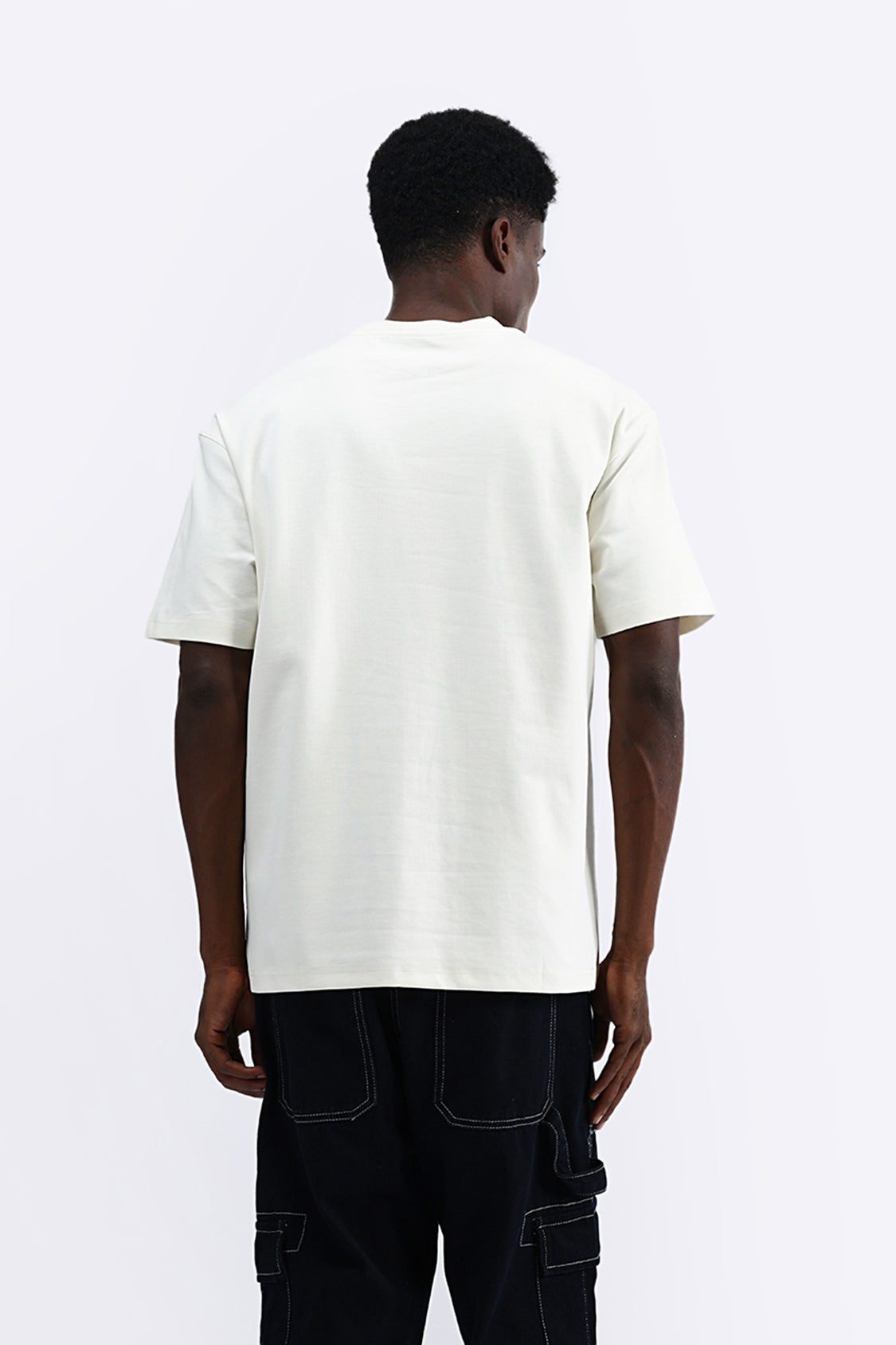 PATCH EMBROIDERED OVERSIZED TEE