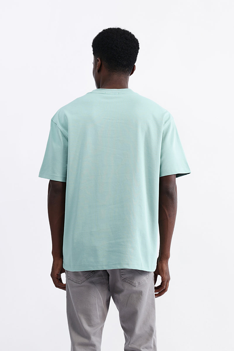 PATCH EMBROIDERED OVERSIZED TEE