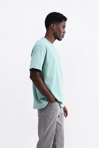 PATCH EMBROIDERED OVERSIZED TEE