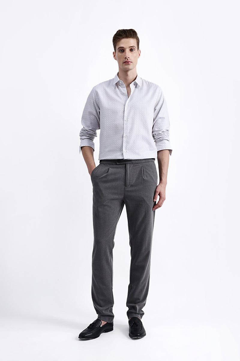 FULL SLEEVES JACQUARD SHIRT