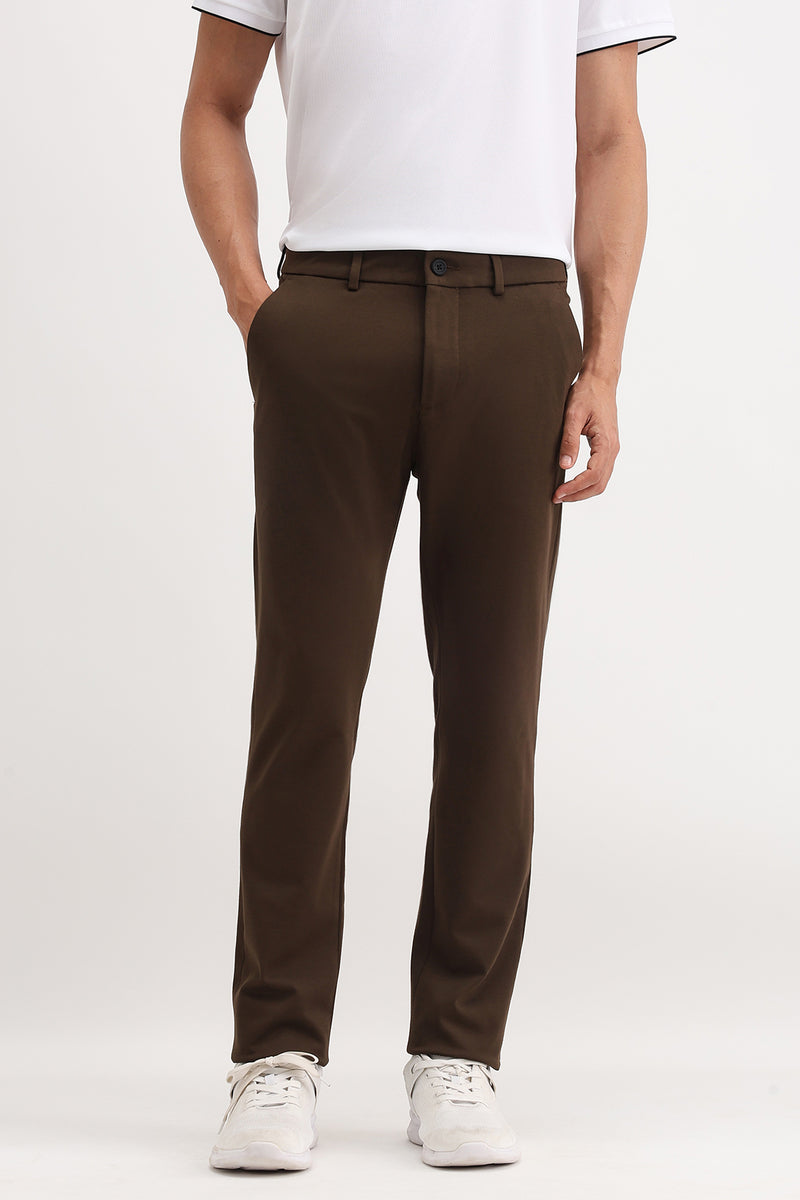 SLIM FIT PLAIN TROUSER