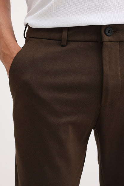 SLIM FIT PLAIN TROUSER