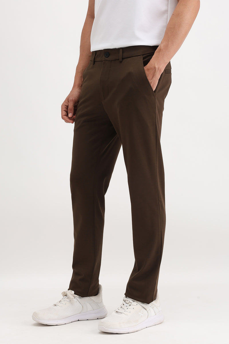 SLIM FIT PLAIN TROUSER