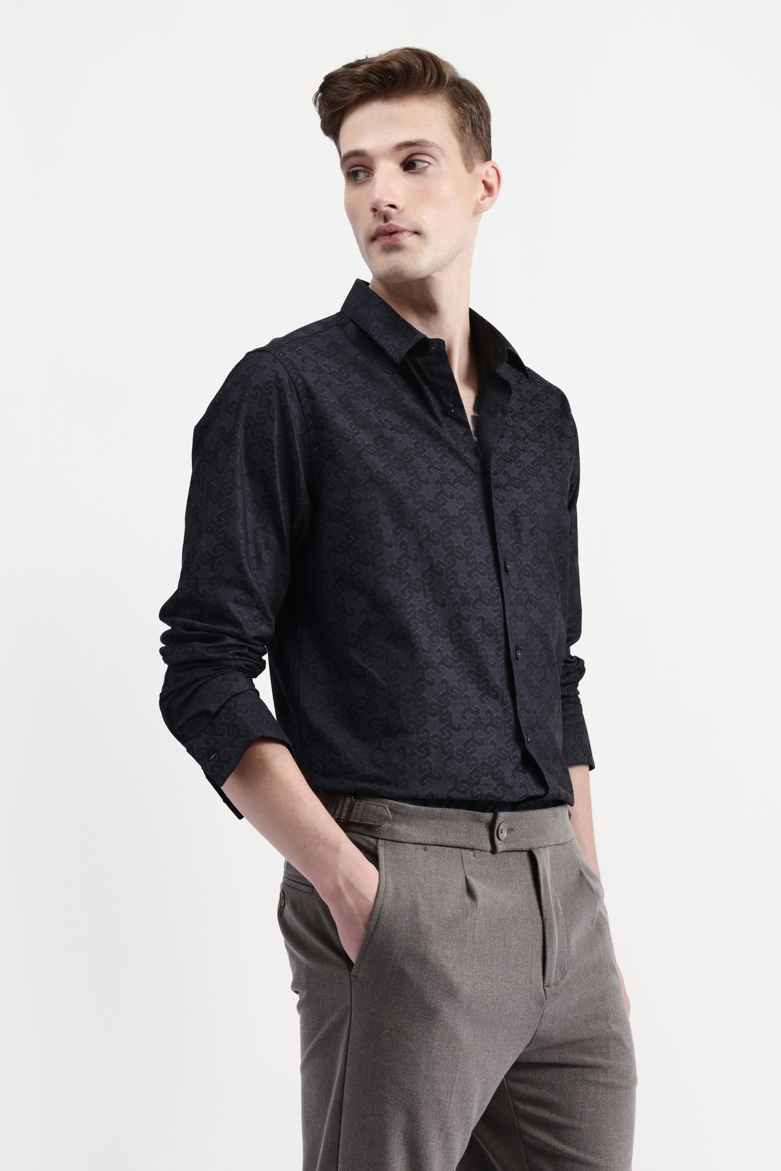 FULL SLEEVES PRINTED SHIRT