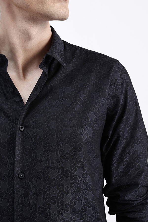 FULL SLEEVES PRINTED SHIRT