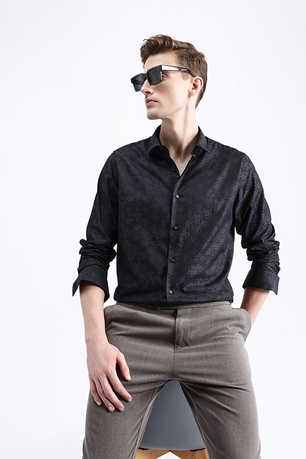 FULL SLEEVES PRINTED SHIRT