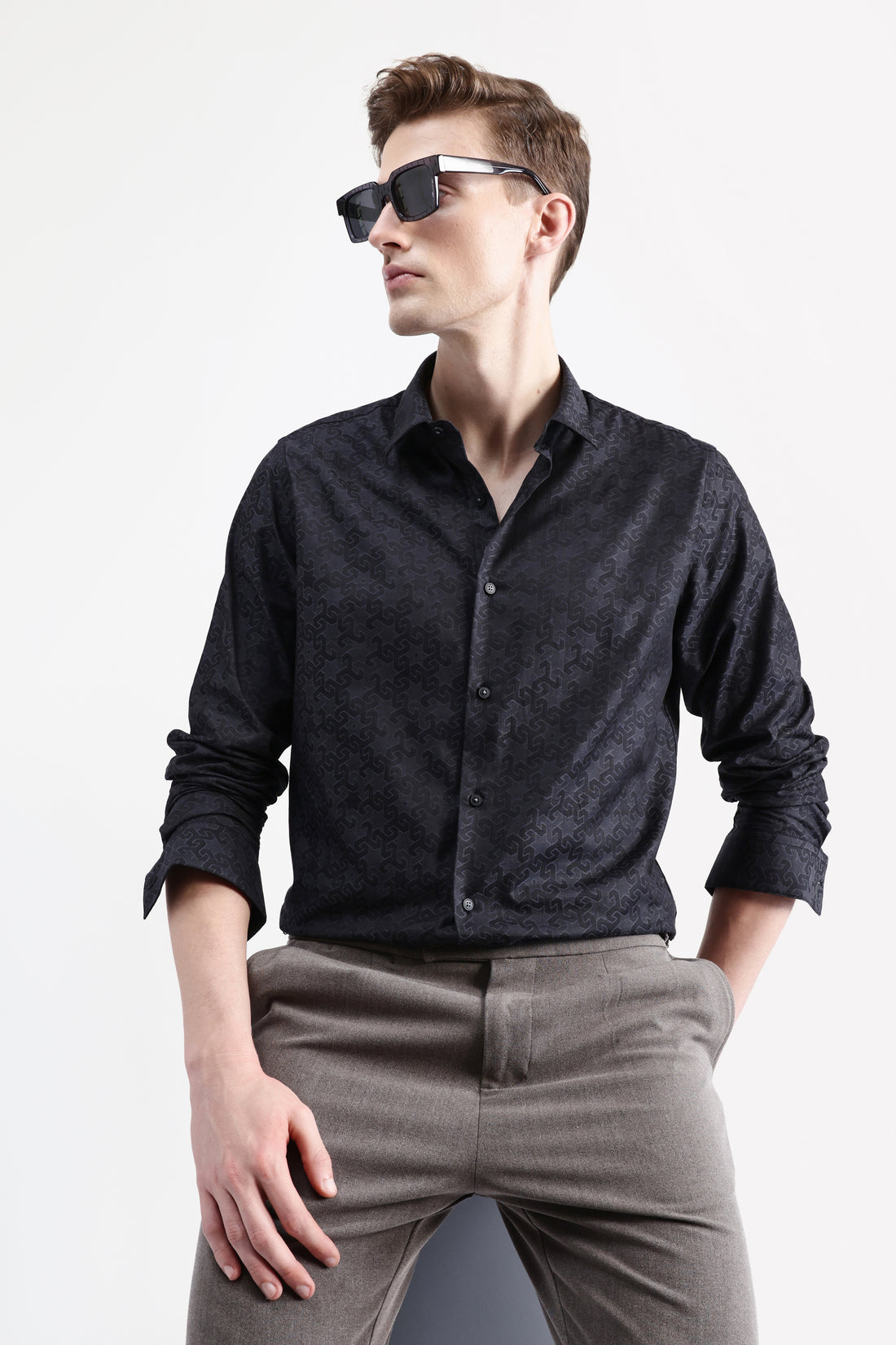 FULL SLEEVES PRINTED SHIRT