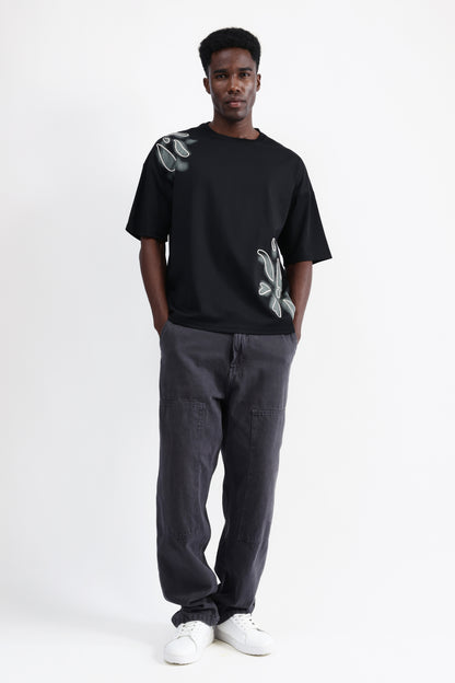 EMBROIDERED OVERSIZED T-SHIRT