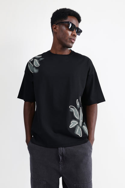 EMBROIDERED OVERSIZED T-SHIRT