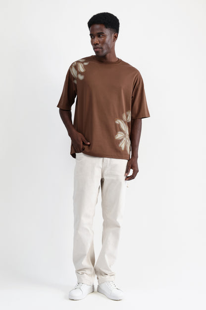 EMBROIDERED OVERSIZED T-SHIRT