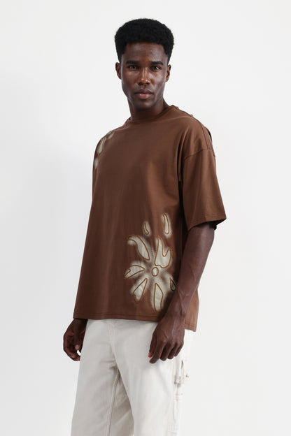 EMBROIDERED OVERSIZED T-SHIRT