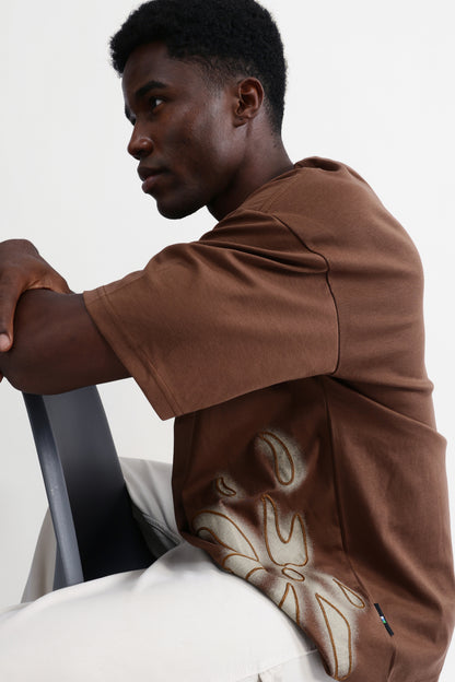 EMBROIDERED OVERSIZED T-SHIRT