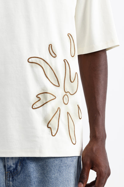 EMBROIDERED OVERSIZED T-SHIRT