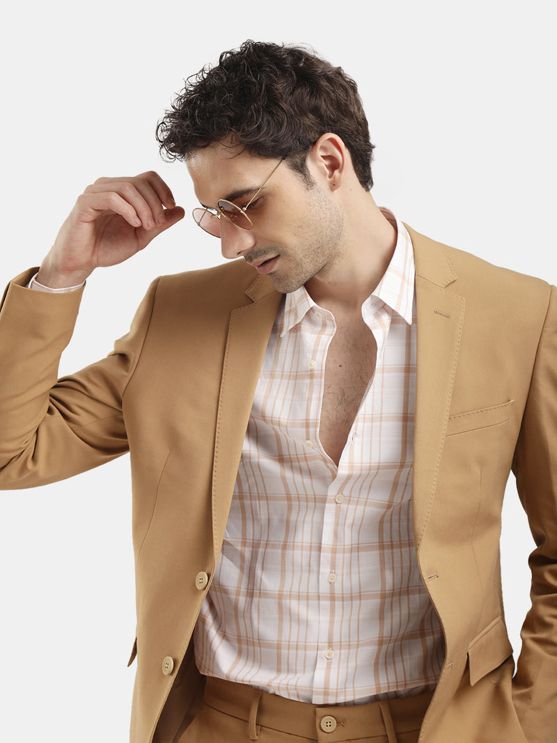 COTTON CHECKED SHIRT