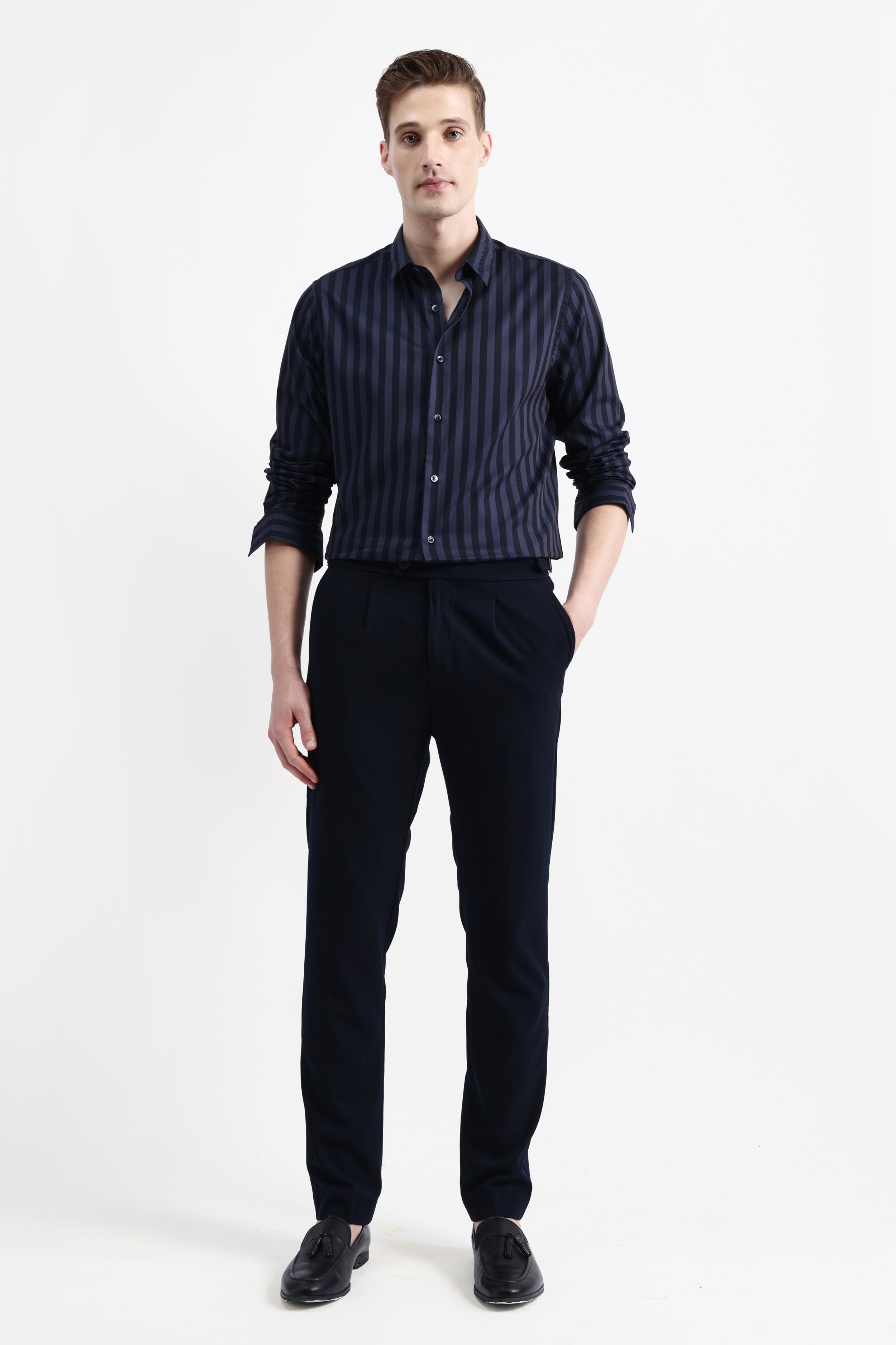 FULL SLEEVES STRIPED SHIRT