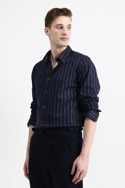 FULL SLEEVES STRIPED SHIRT