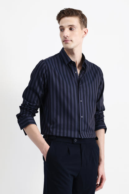 FULL SLEEVES STRIPED SHIRT