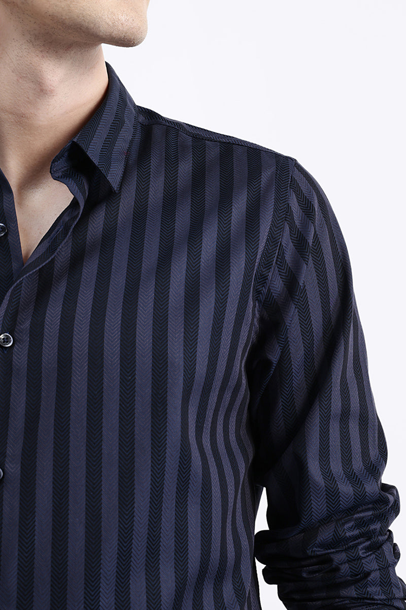 FULL SLEEVES STRIPED SHIRT