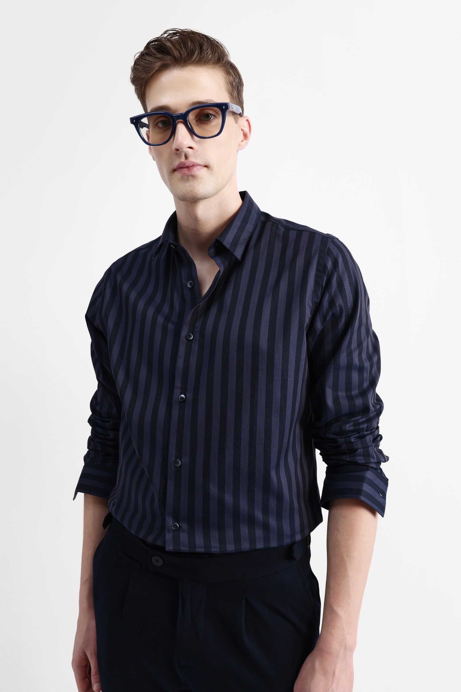 FULL SLEEVES STRIPED SHIRT