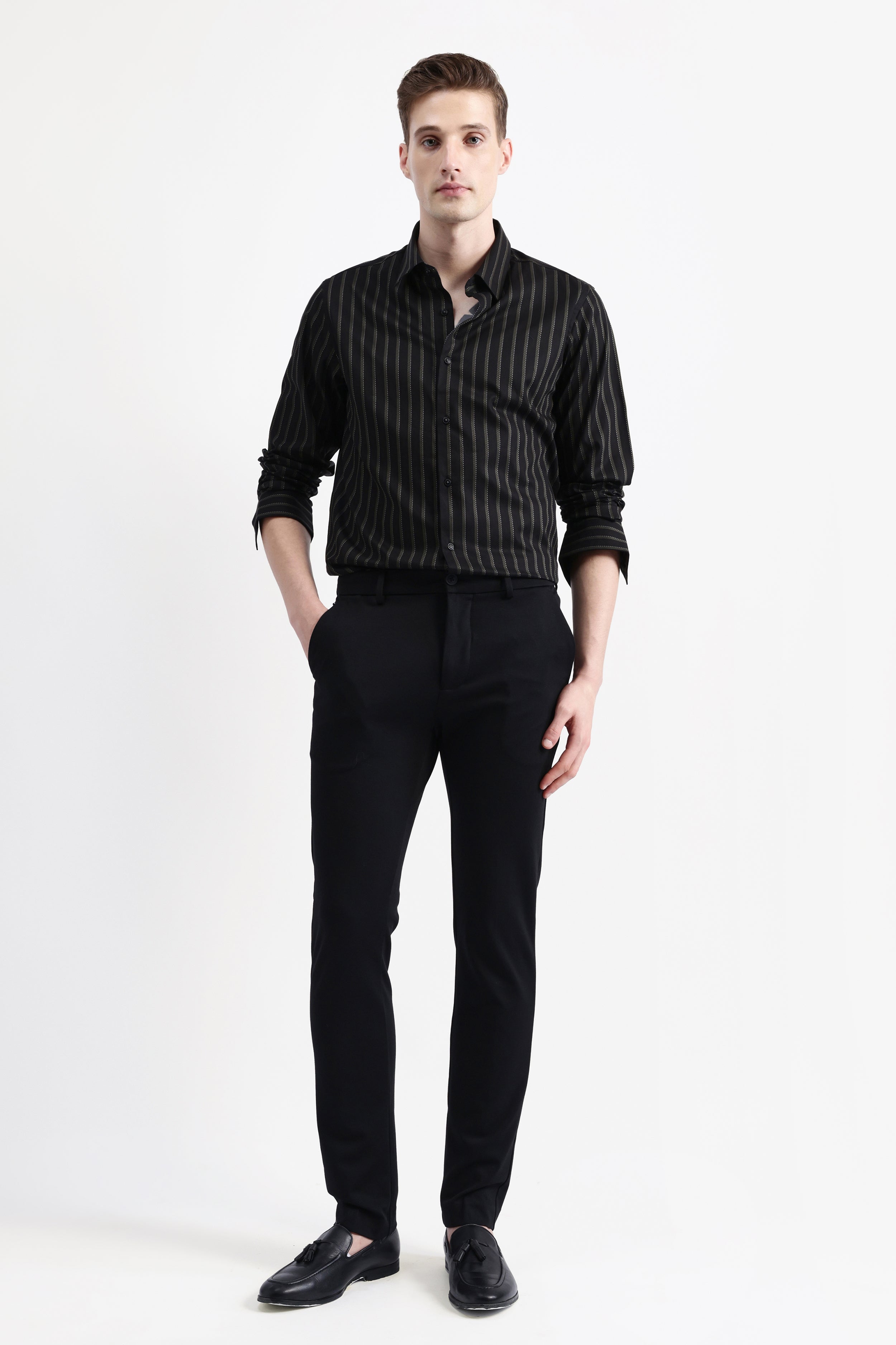 FULL SLEEVES STRIPED SHIRT