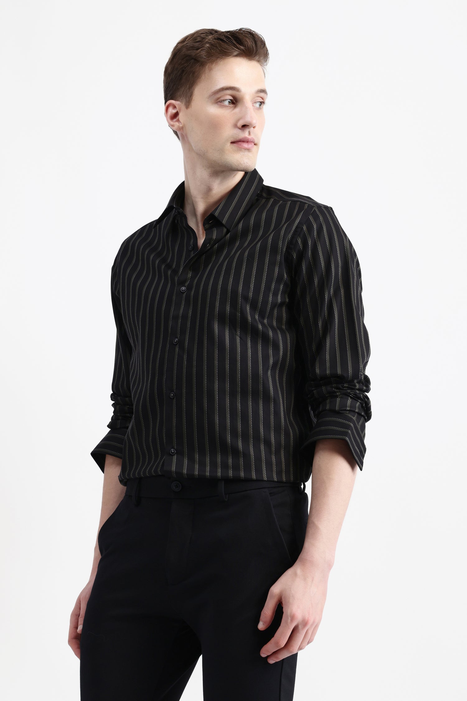 FULL SLEEVES STRIPED SHIRT