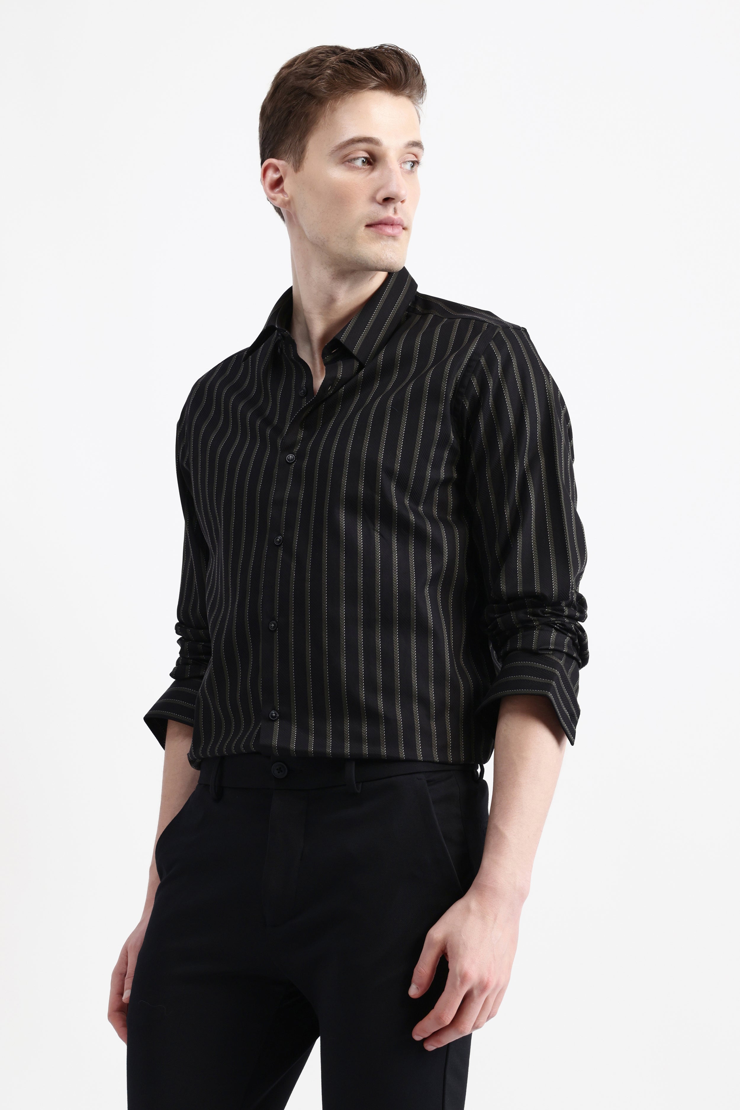 FULL SLEEVES STRIPED SHIRT