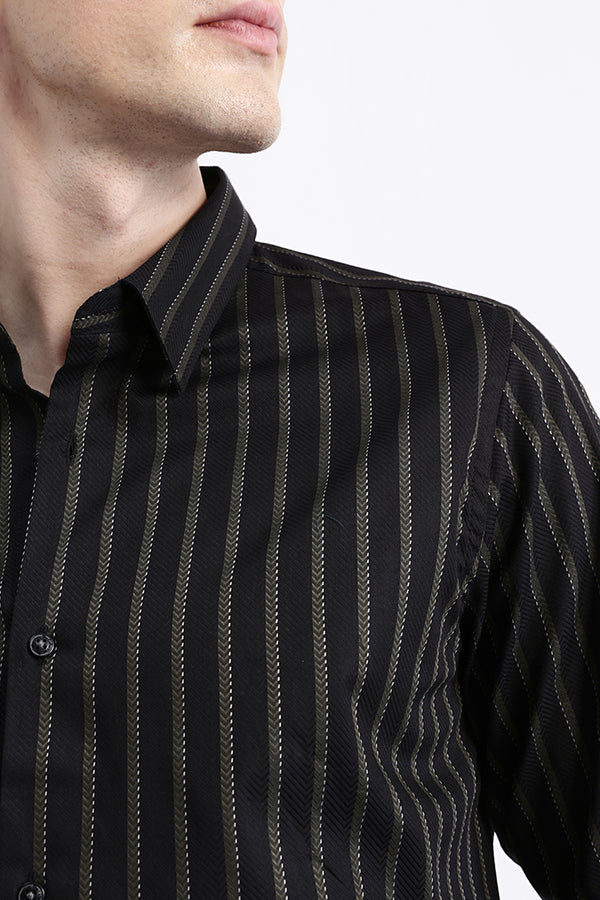 FULL SLEEVES STRIPED SHIRT