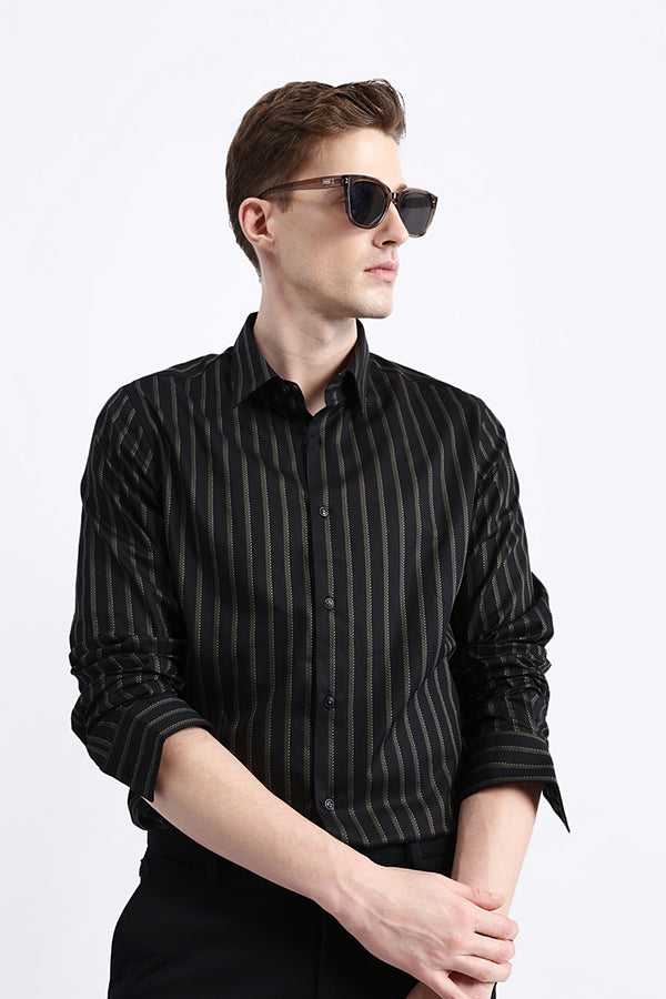 FULL SLEEVES STRIPED SHIRT