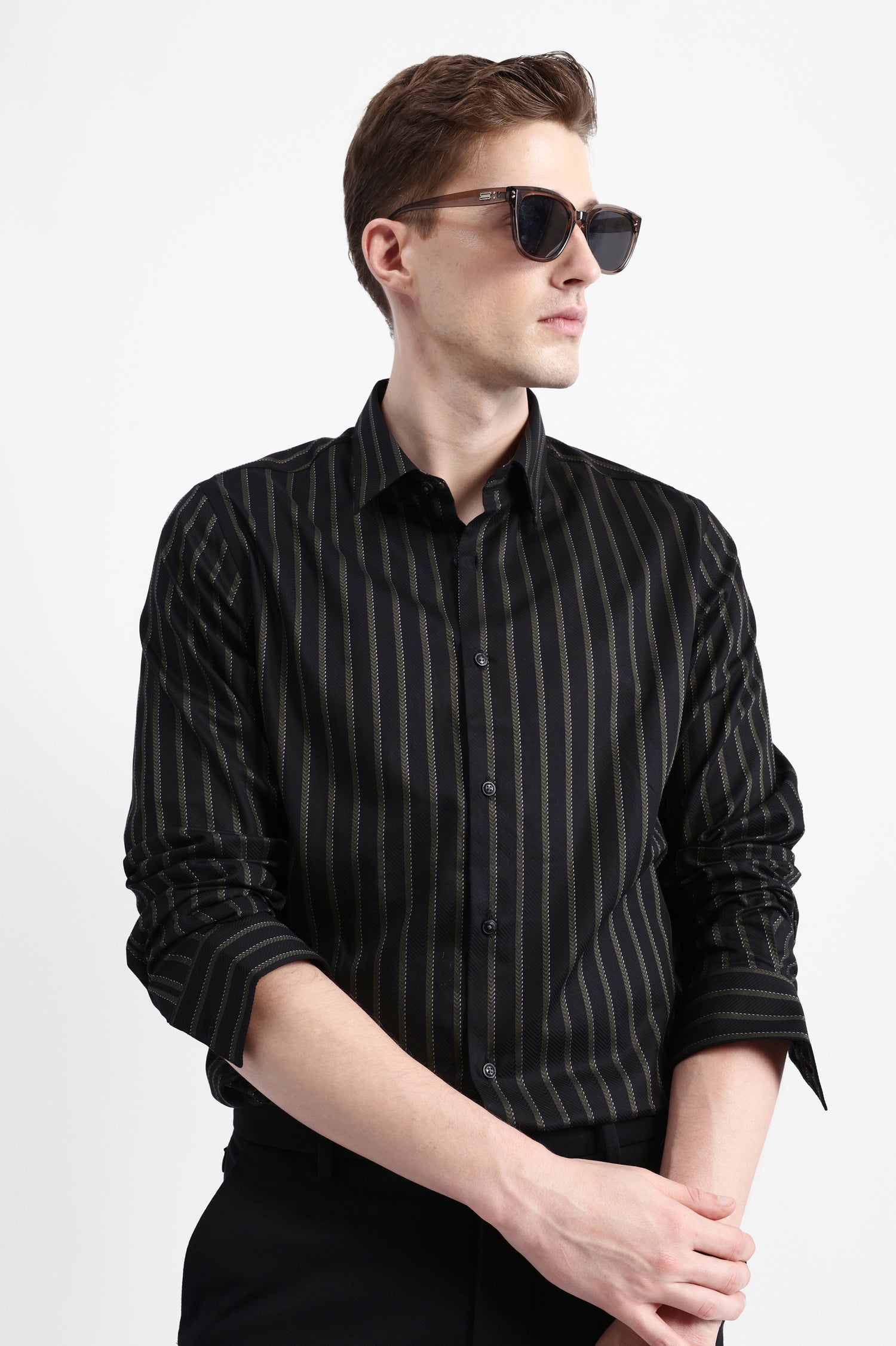 FULL SLEEVES STRIPED SHIRT