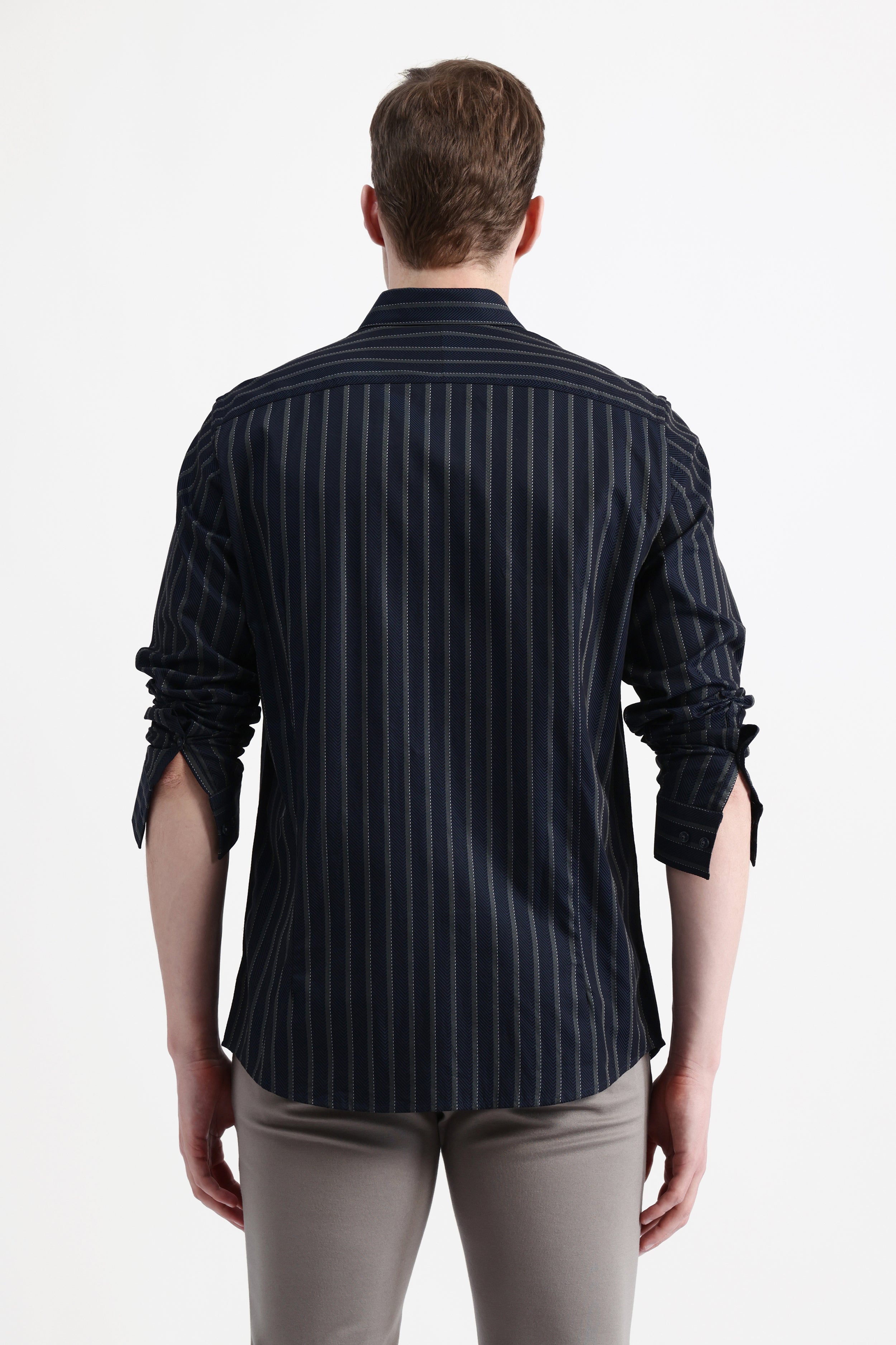 FULL SLEEVES STRIPED SHIRT