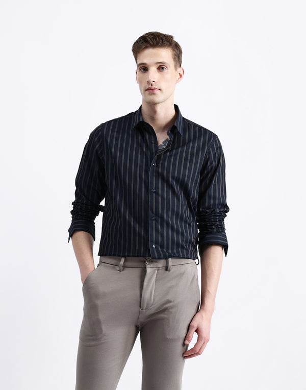 FULL SLEEVES STRIPED SHIRT