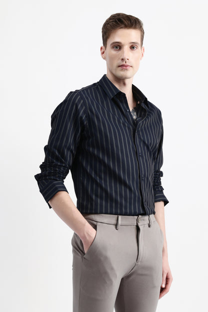 FULL SLEEVES STRIPED SHIRT