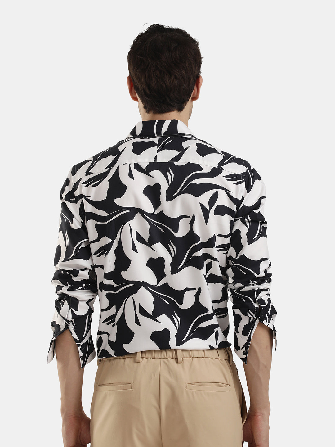 ABSTRACT PRINT FULL SLEEVES SHIRT