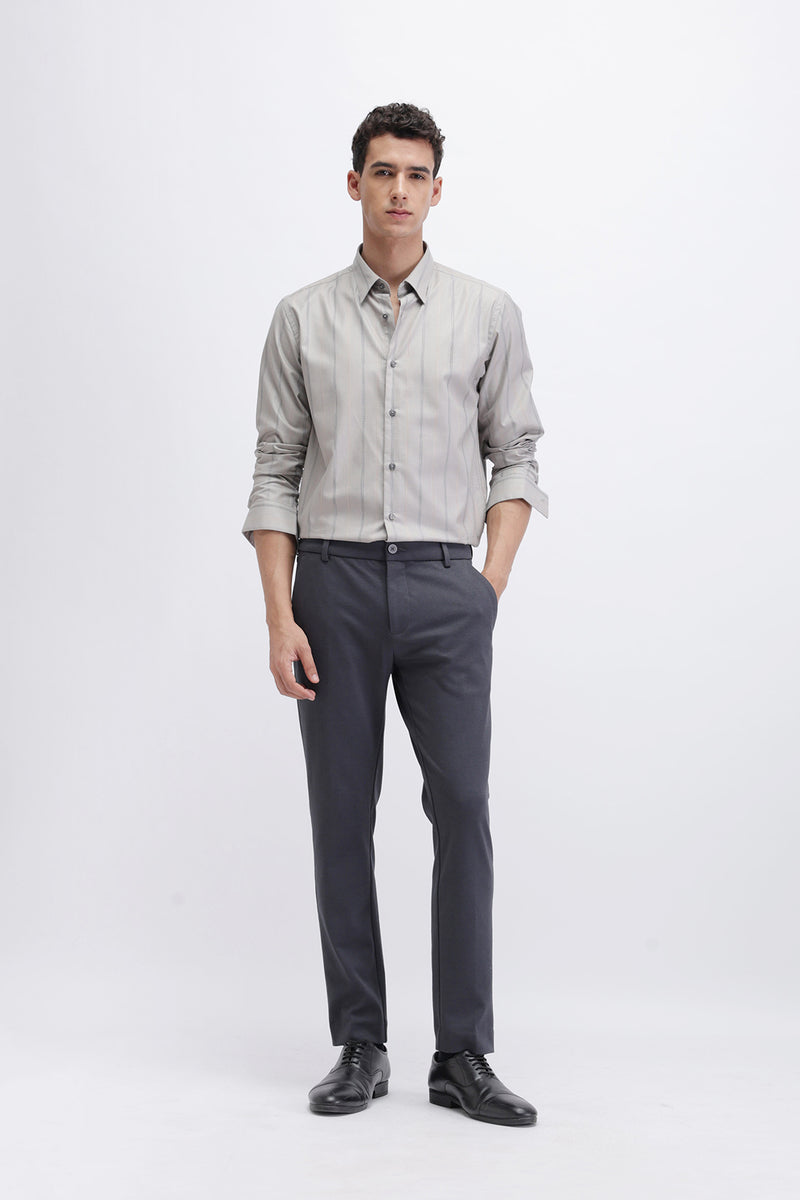 SLIM FIT STRIPED SHIRT