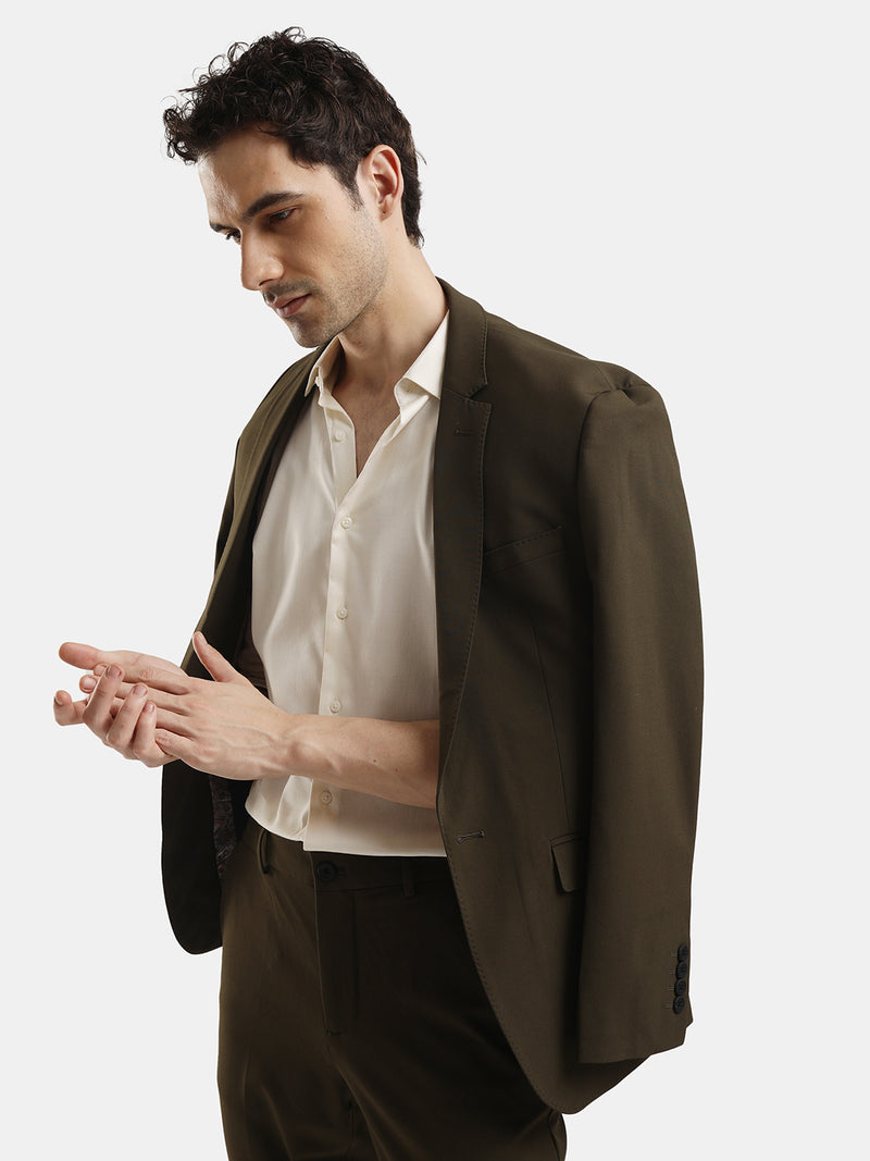 PLAIN DOBBY MAESTRO PALE YELLOW SHIRT