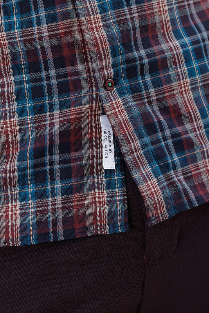 MULTI COLOR COTTON CHECK SHIRT