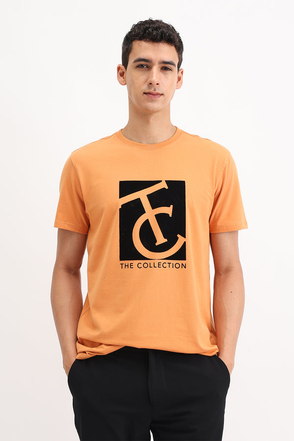 VELVET PRINT T-SHIRT