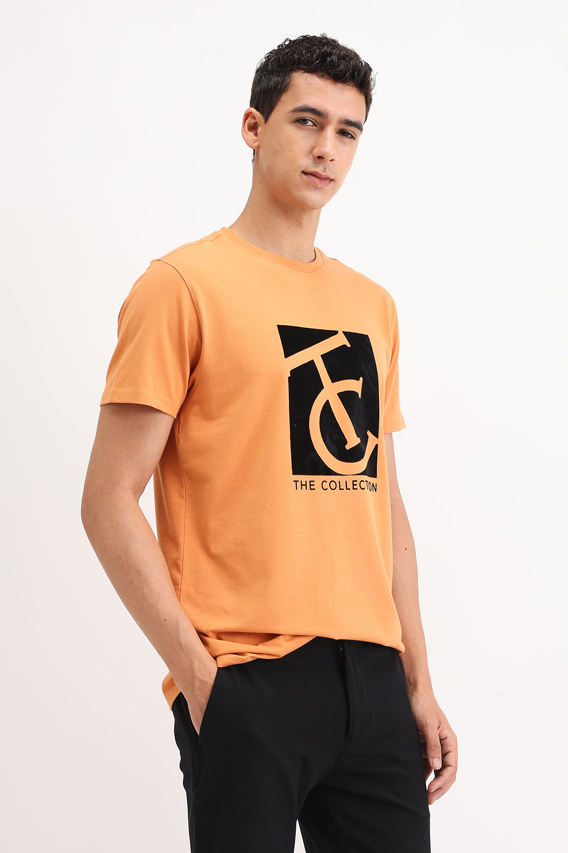 VELVET PRINT T-SHIRT