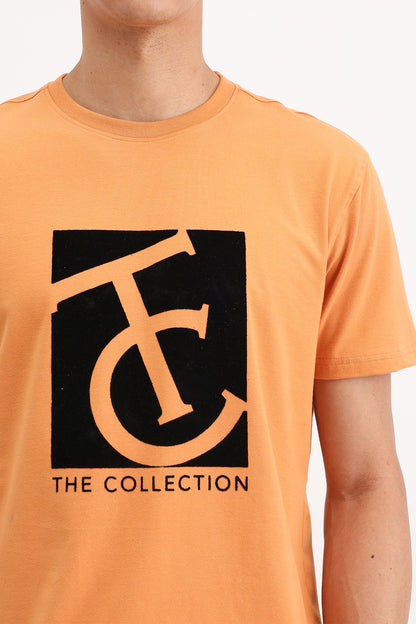 VELVET PRINT T-SHIRT