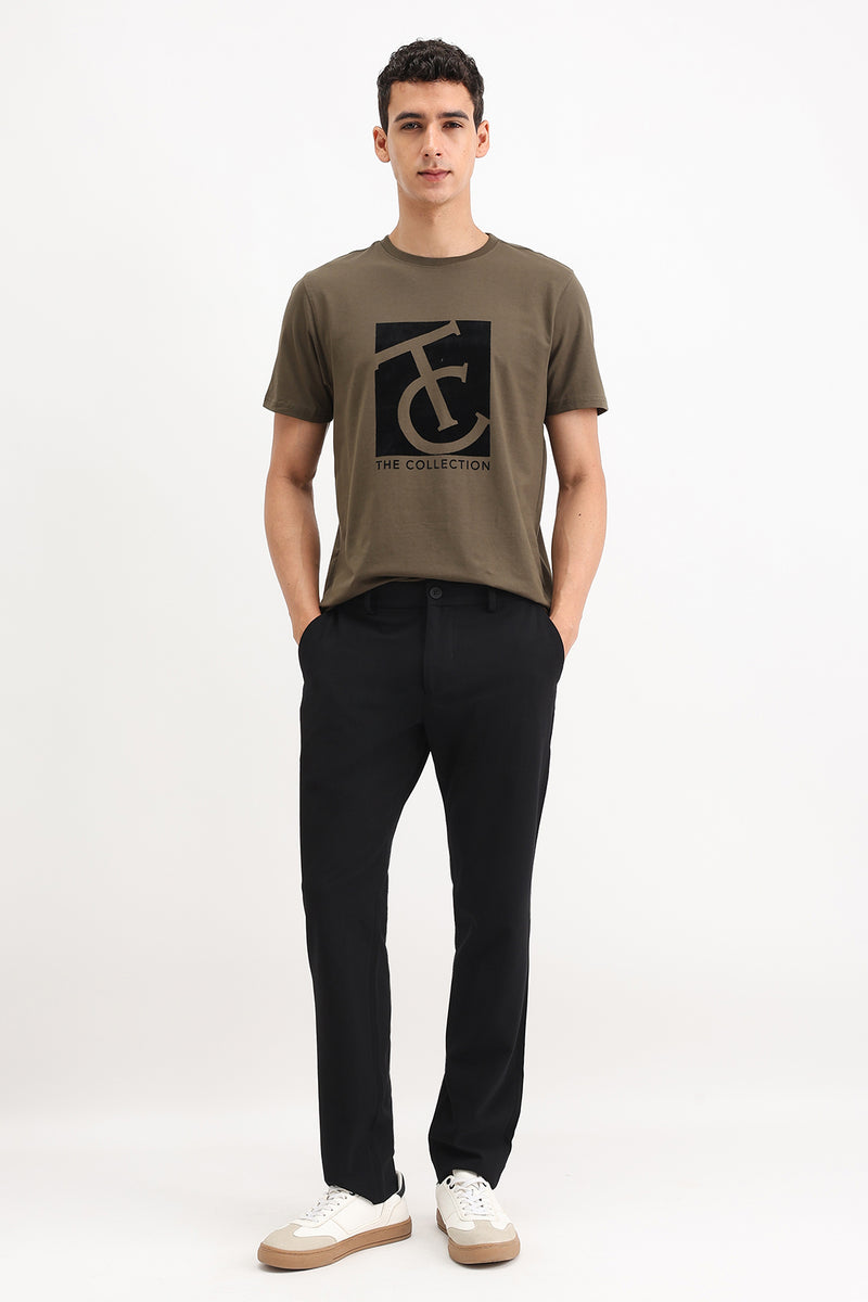 VELVET PRINT T-SHIRT