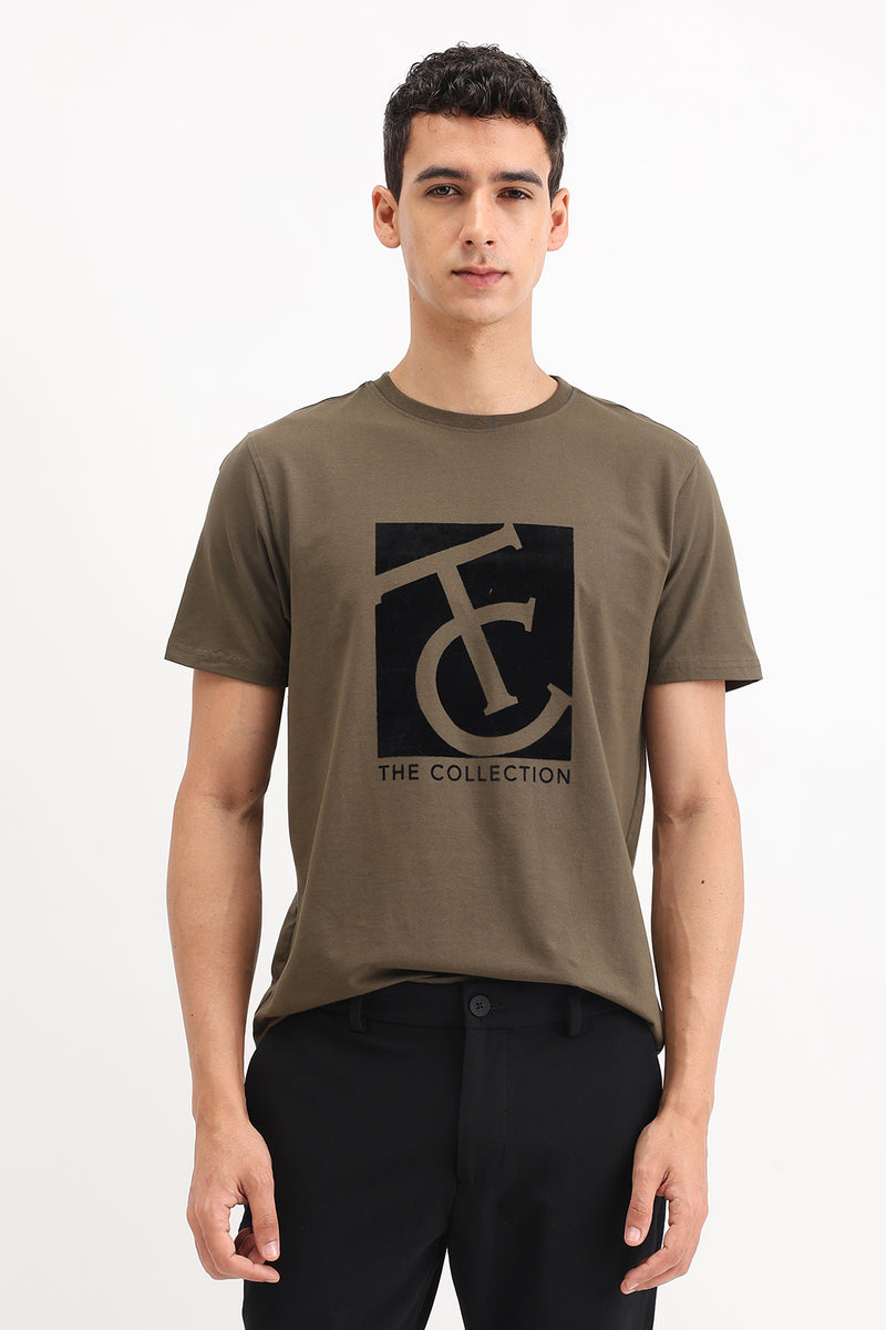 VELVET PRINT T-SHIRT