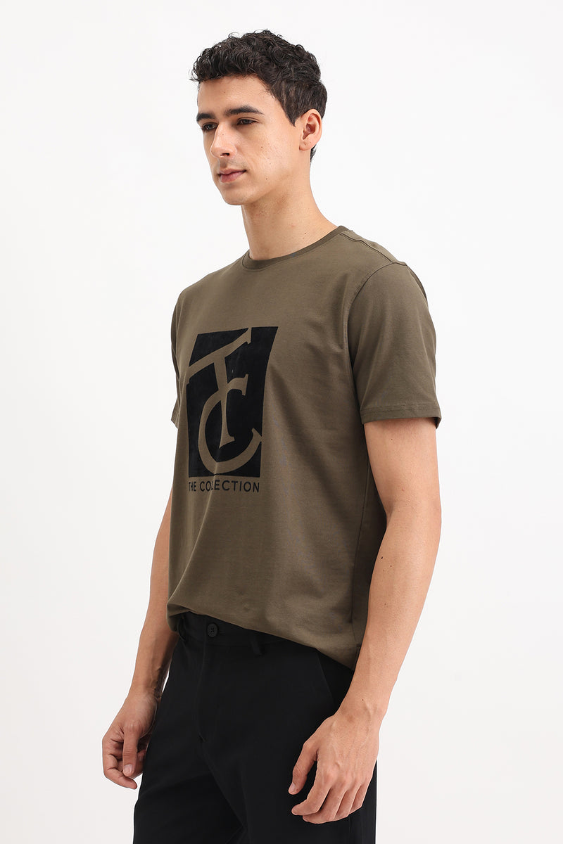 VELVET PRINT T-SHIRT