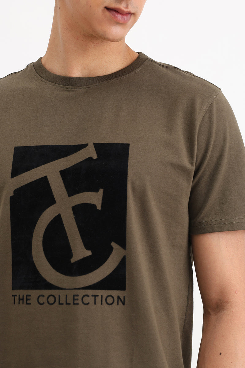 VELVET PRINT T-SHIRT