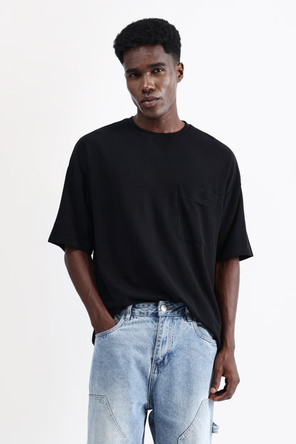 PATCH POCKET OVERSIZED T-SHIRT