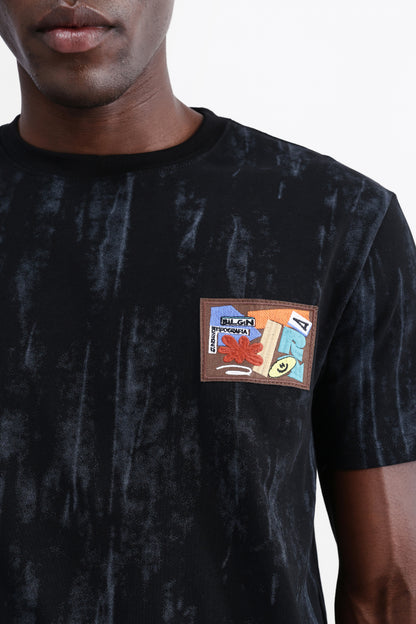 EMBROIDERED OVERSIZED T-SHIRT