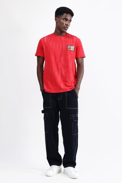 EMBROIDERED OVERSIZED T-SHIRT