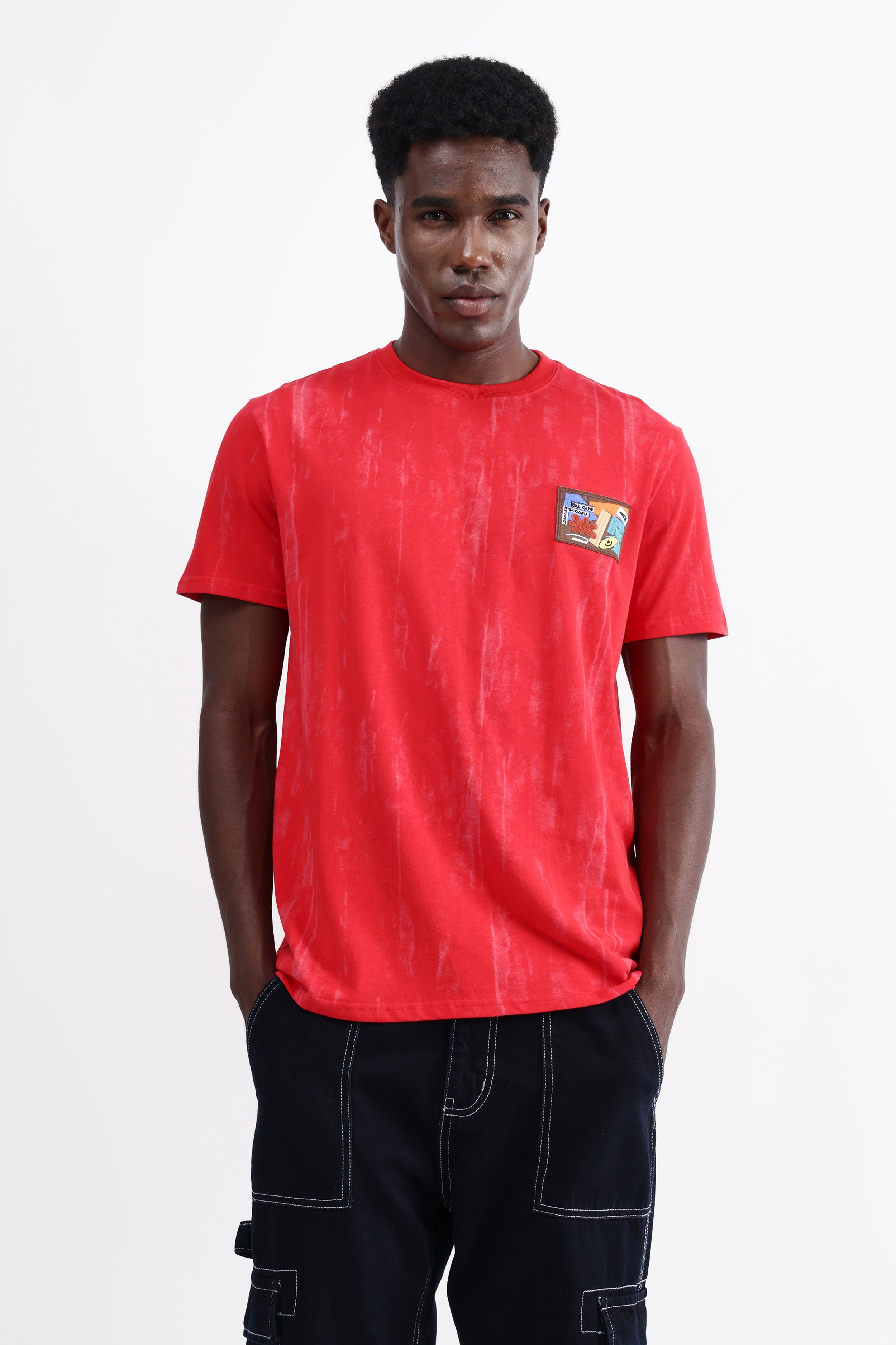 EMBROIDERED OVERSIZED T-SHIRT