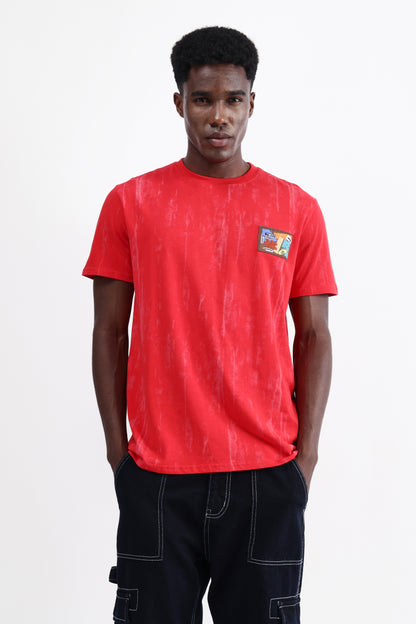 EMBROIDERED OVERSIZED T-SHIRT