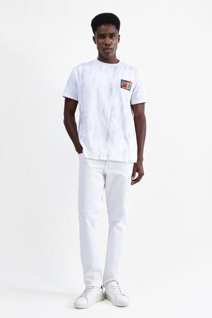 EMBROIDERED OVERSIZED T-SHIRT